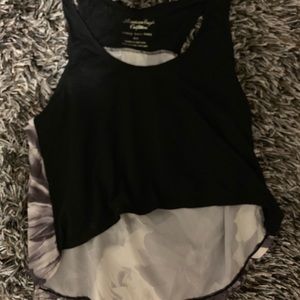 American eagle cropped tank